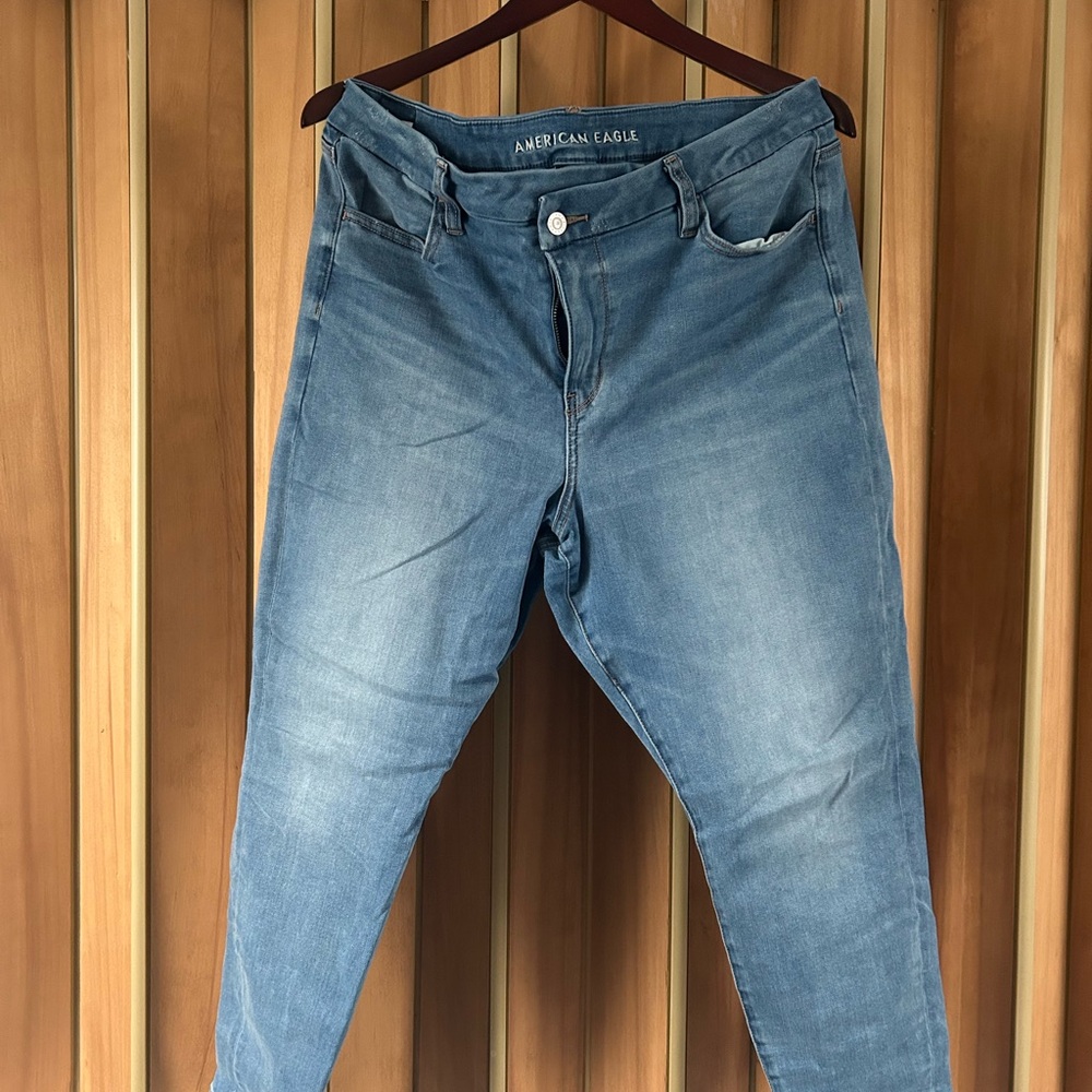 American Eagle Outfitters Blue Skinny Jeans